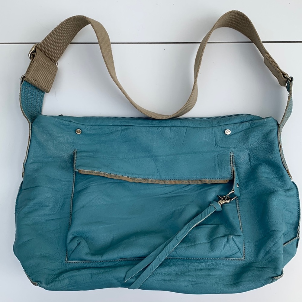 Mandarina Duck leather bag ~ very good condition